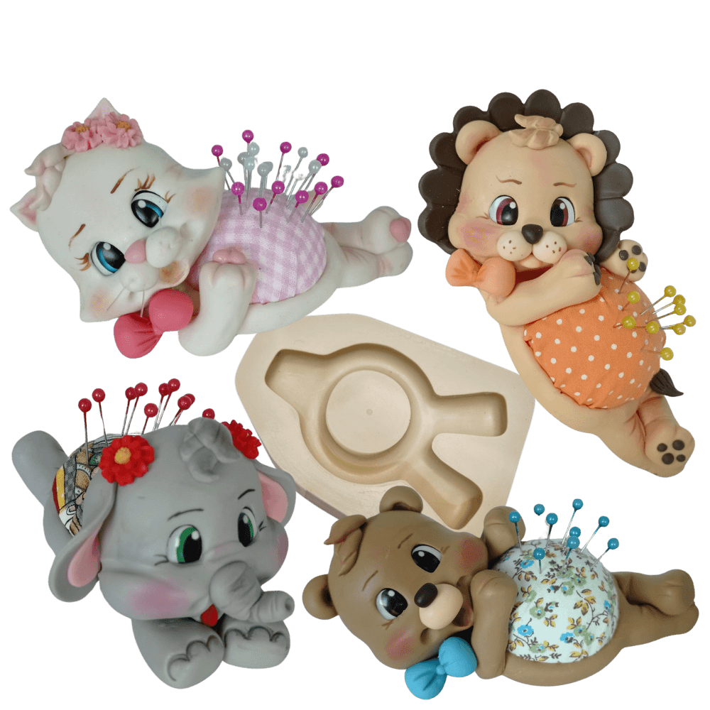Molde de Silicone Base para Doces Menino - Cód 1236