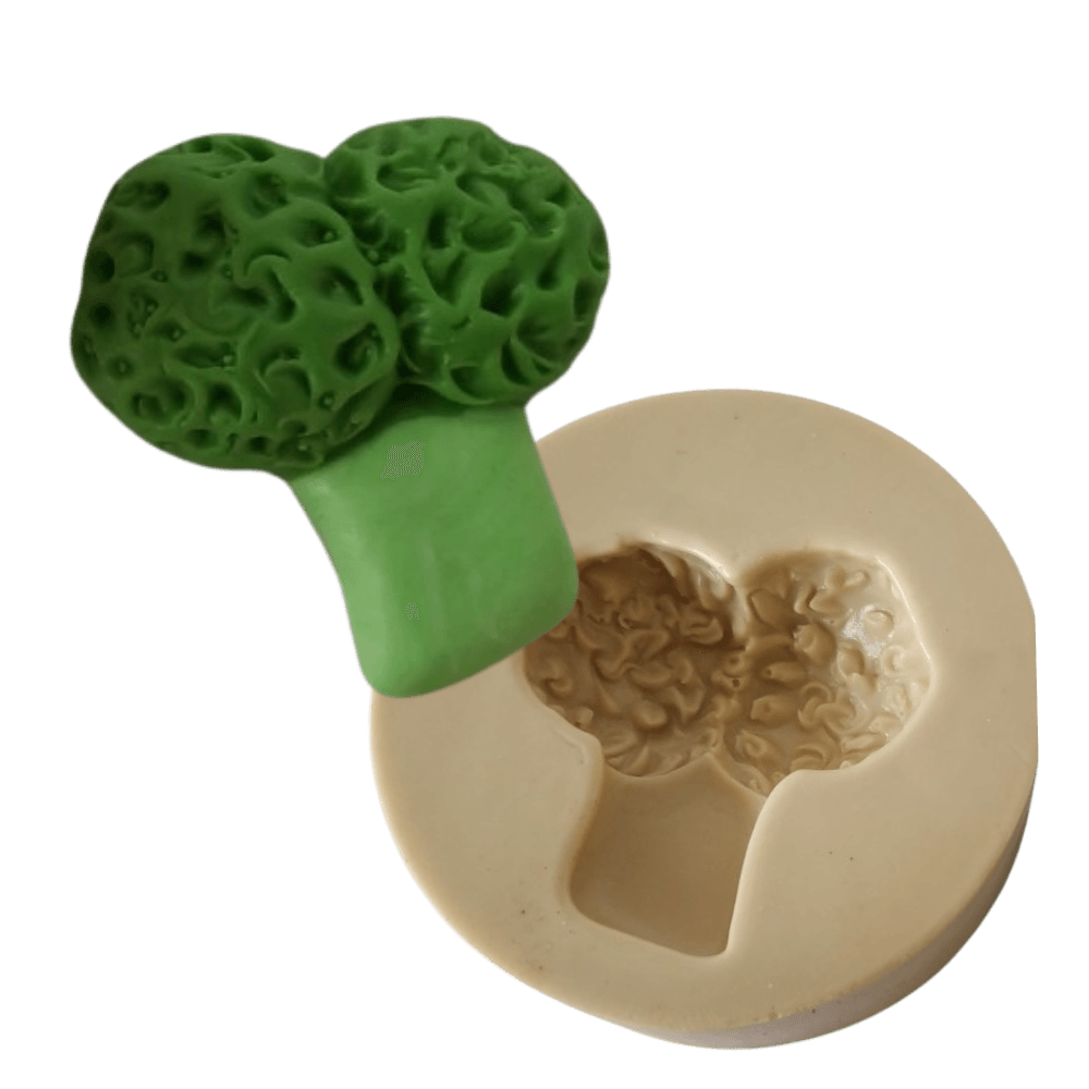 Molde de Silicone Brócolis Paixão