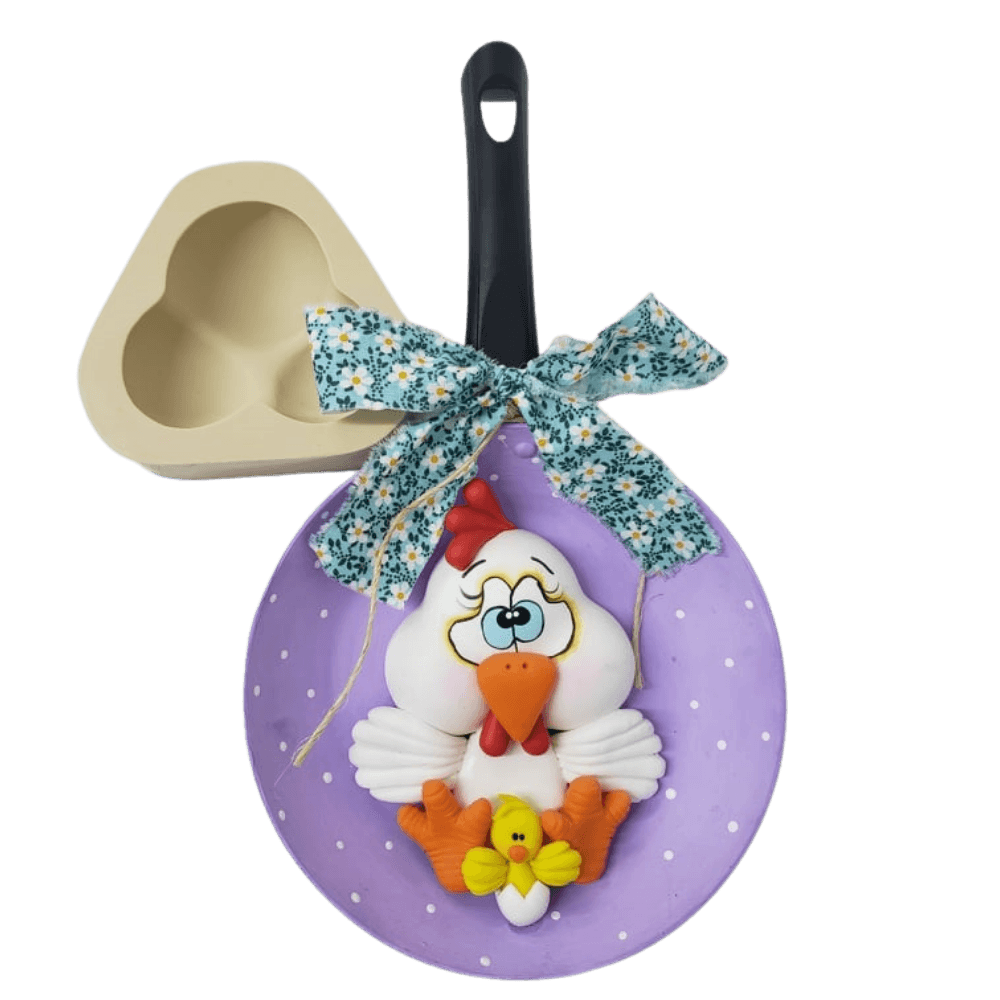 Molde de Silicone Cabeça Country G