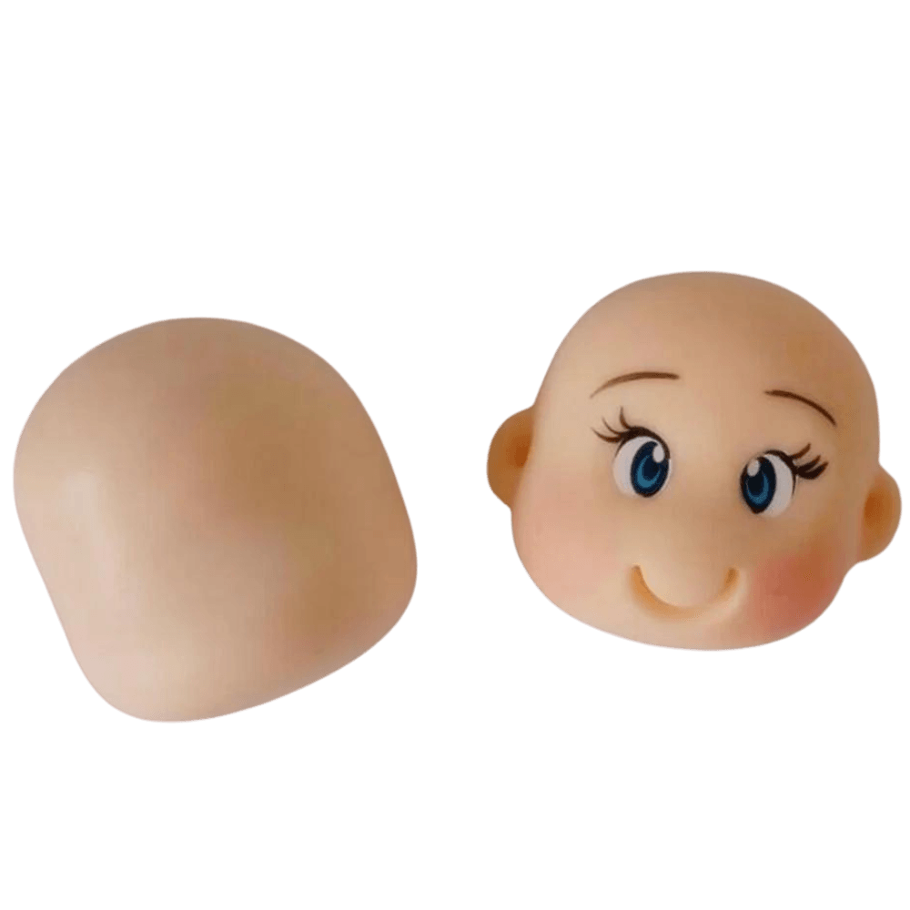 Molde de silicone Cabeça fofinha Lisa G cód 227