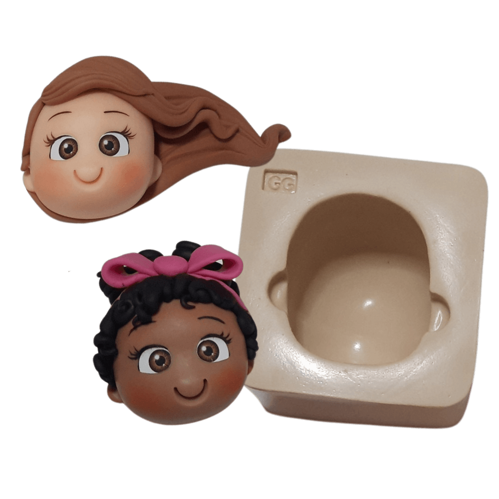Molde de Silicone Cabeça Fofiz Paixão GG - Cód 777
