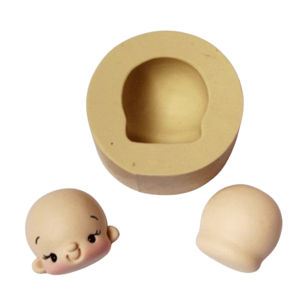 Molde de silicone Cabeça PP da Van - cód 336