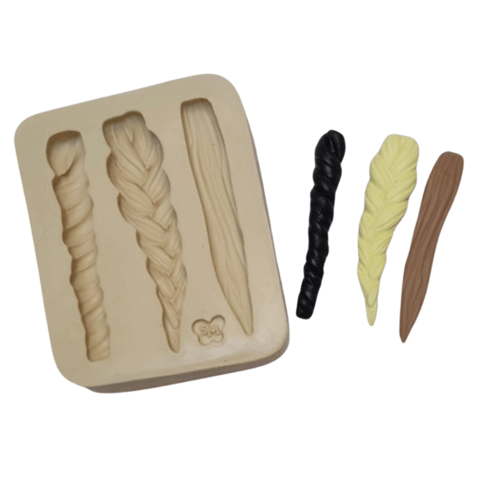 Molde de Silicone Cabelão Paixão Penteados - Cód 1194