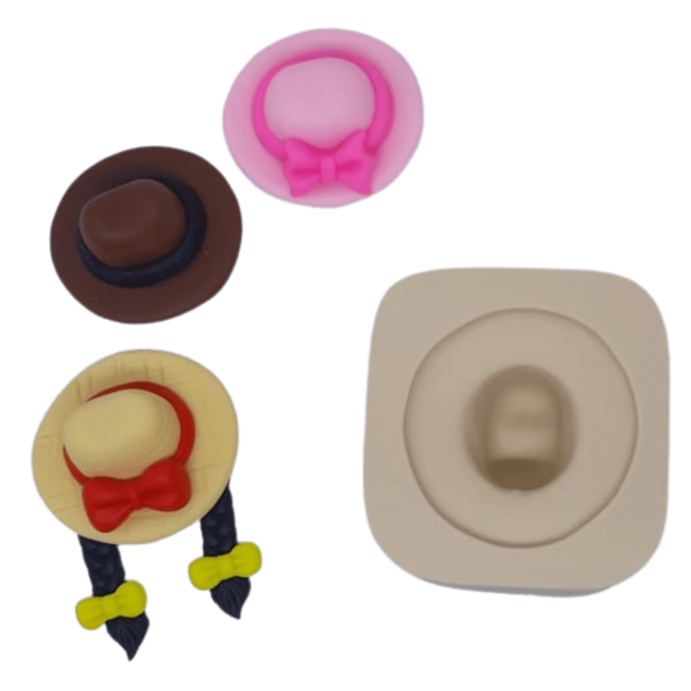 Molde de Silicone Chapéu