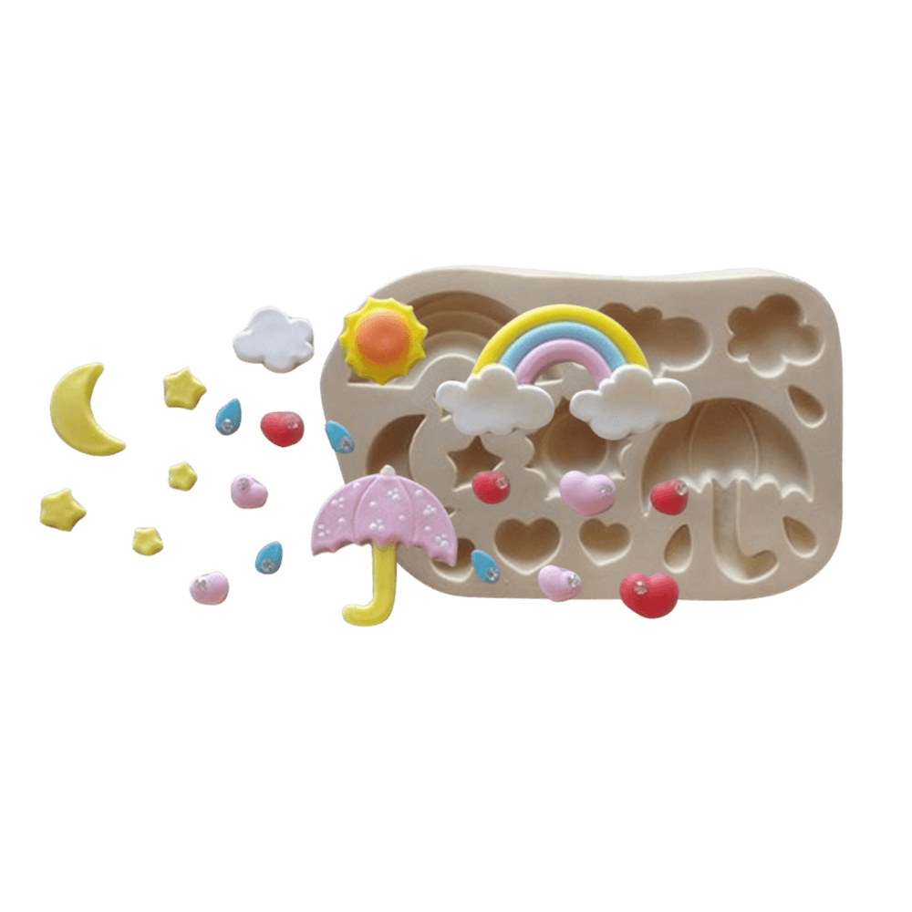 Molde de silicone Chuva de Bençãos da Paixão - cód 317