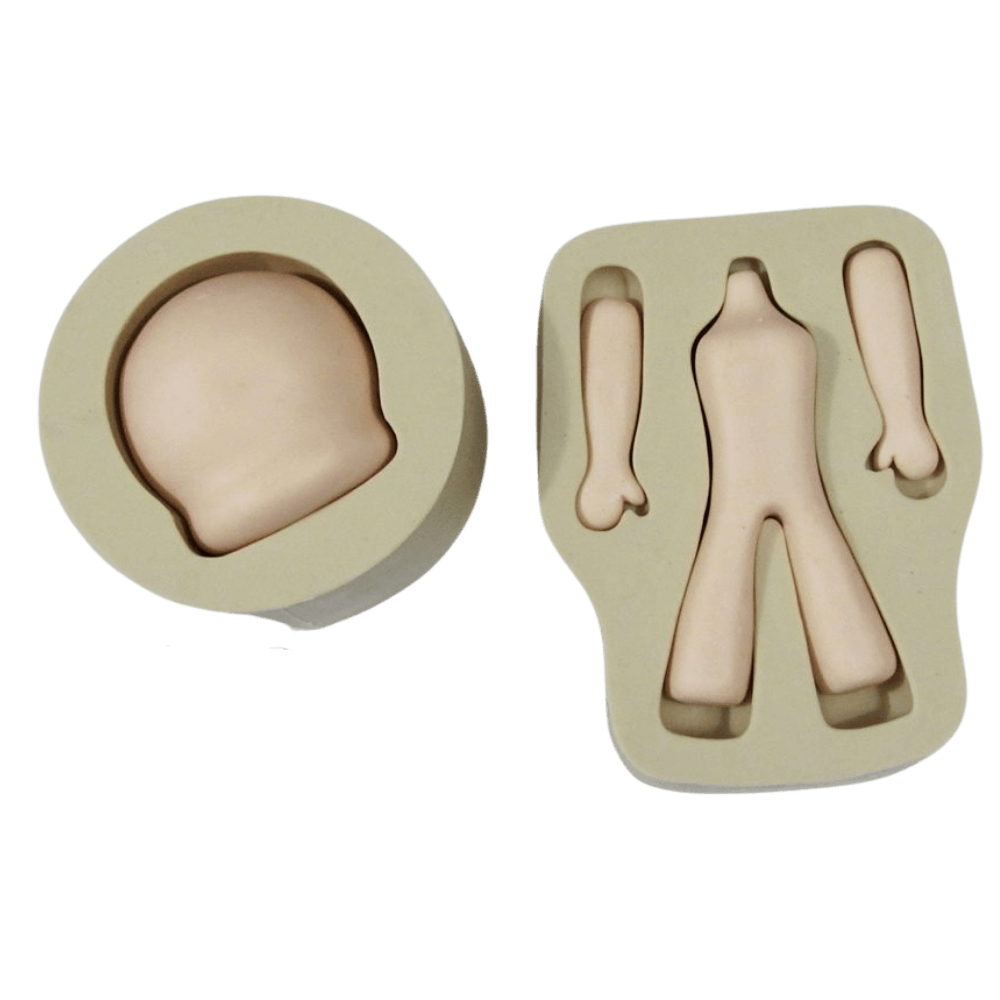 Molde de silicone Corpinho Universal G - cód 328