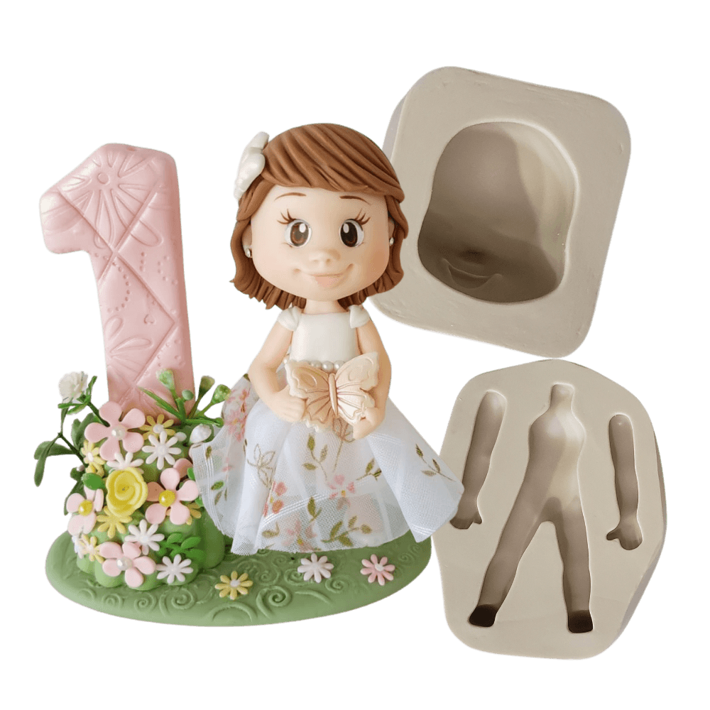 Molde de Silicone Corpinho Universal Paixão P - Cód 485