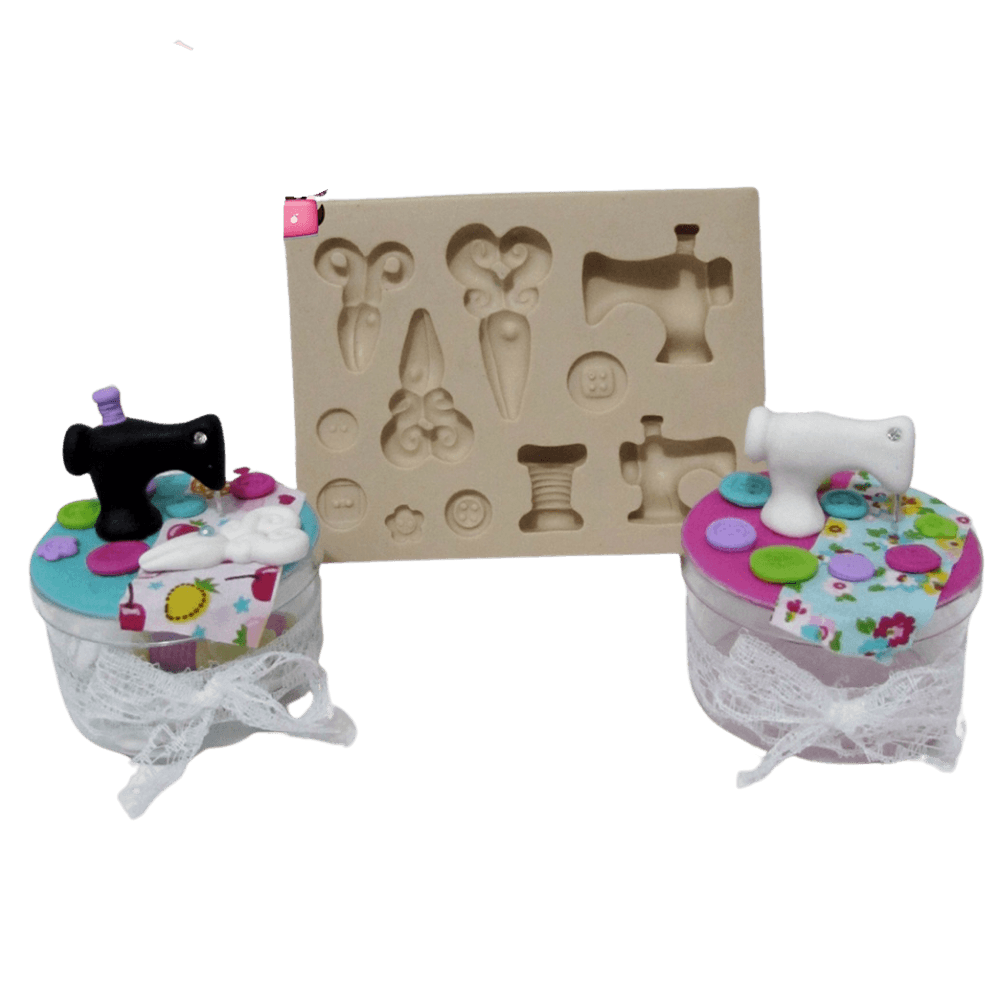 Molde de silicone Costurices - cód 297