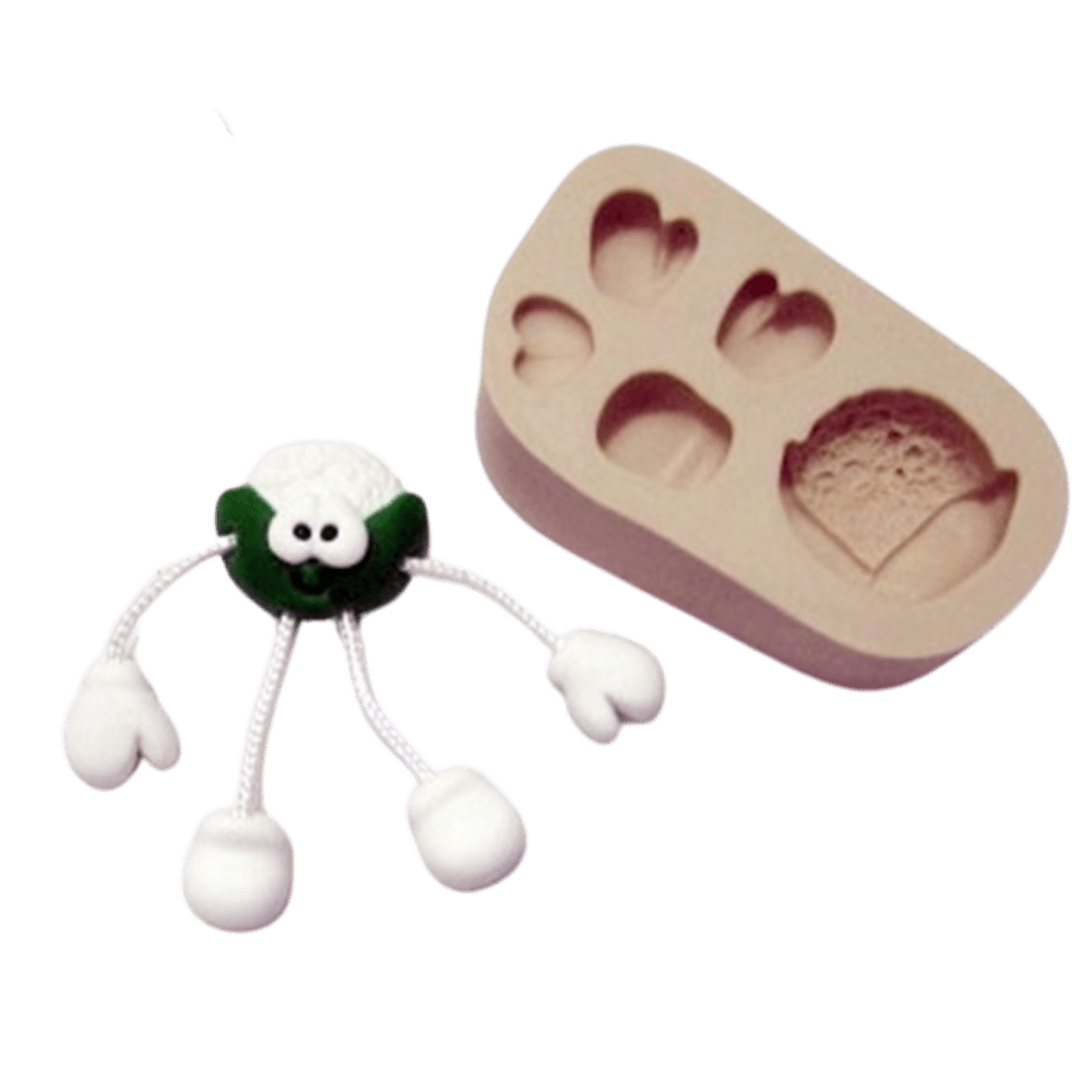 Molde de Silicone Couve-Flor Divertida - Cód 438