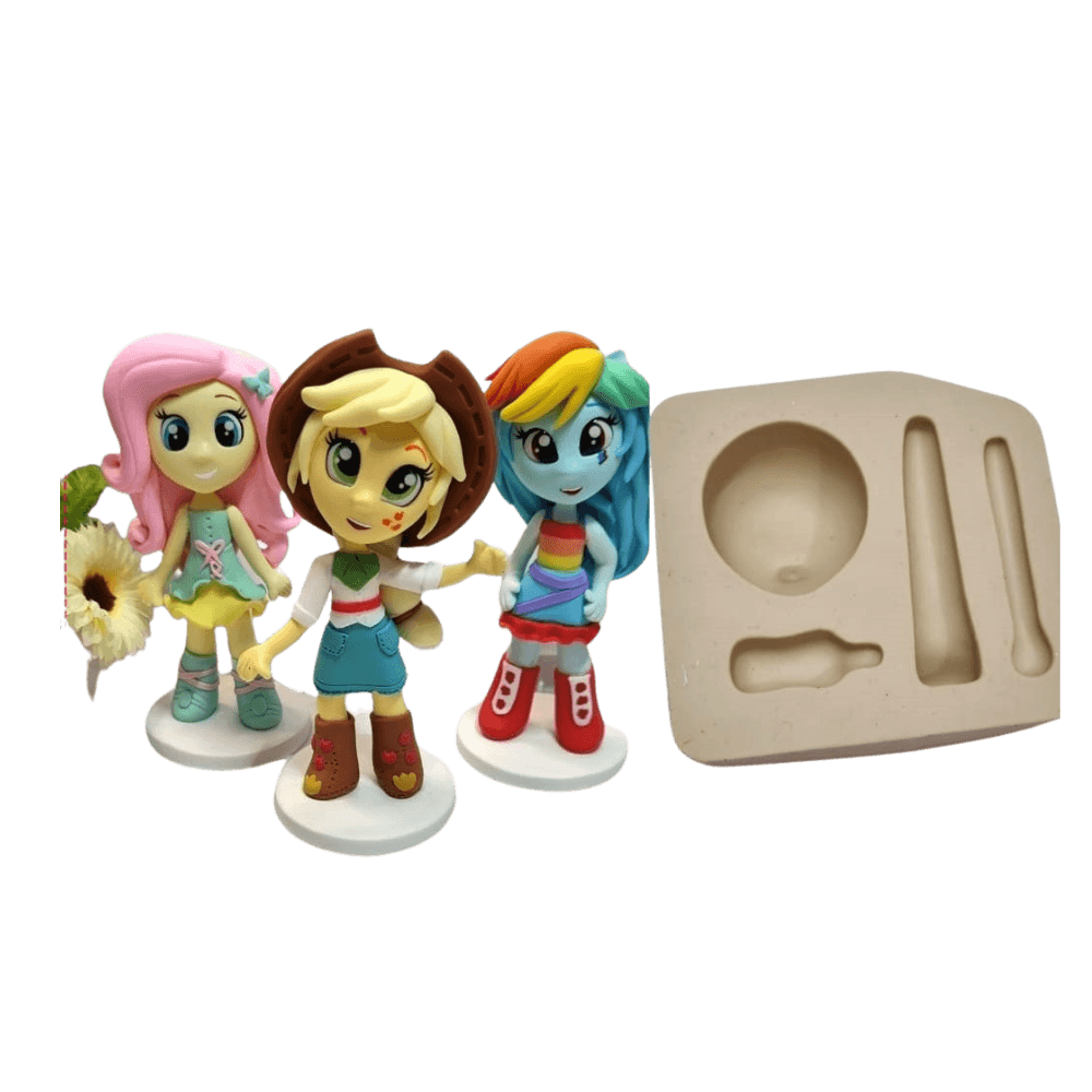 Molde de Silicone Doce Doll