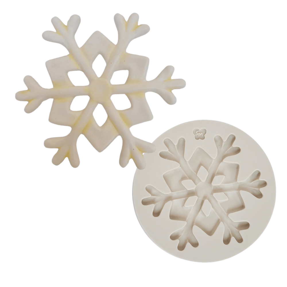 Molde de Silicone Flocão de Neve cód 1591