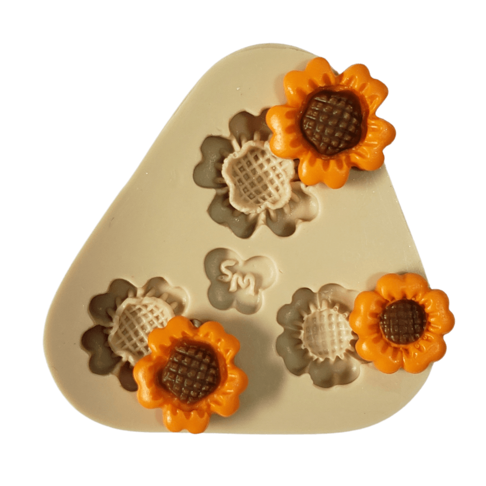 Molde de Silicone Flor pétala coração - cod 1502
