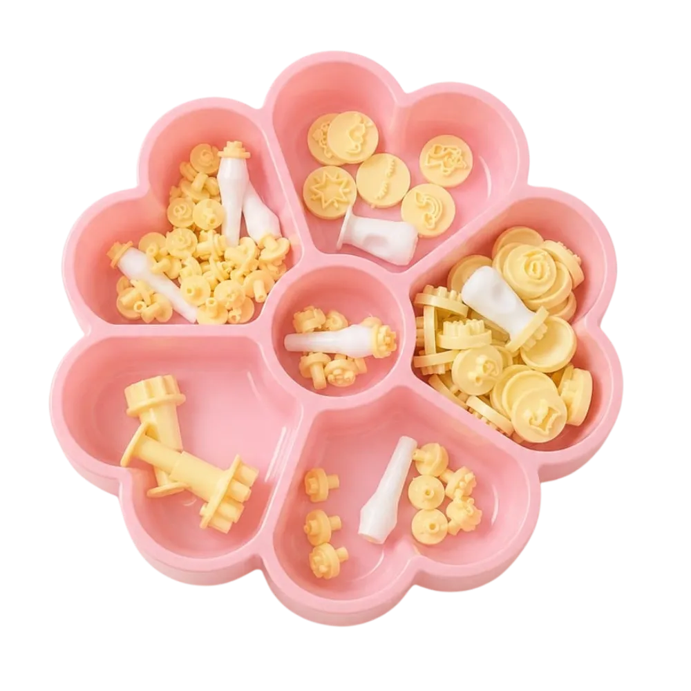 Fondue Box Flor de Corações Petisqueira Rosa Candy