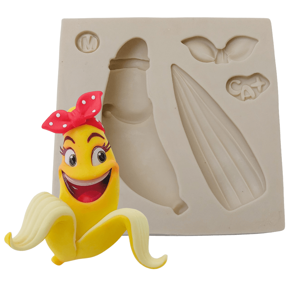 Gelatina Divertidas M Banana- Cód 1672 B