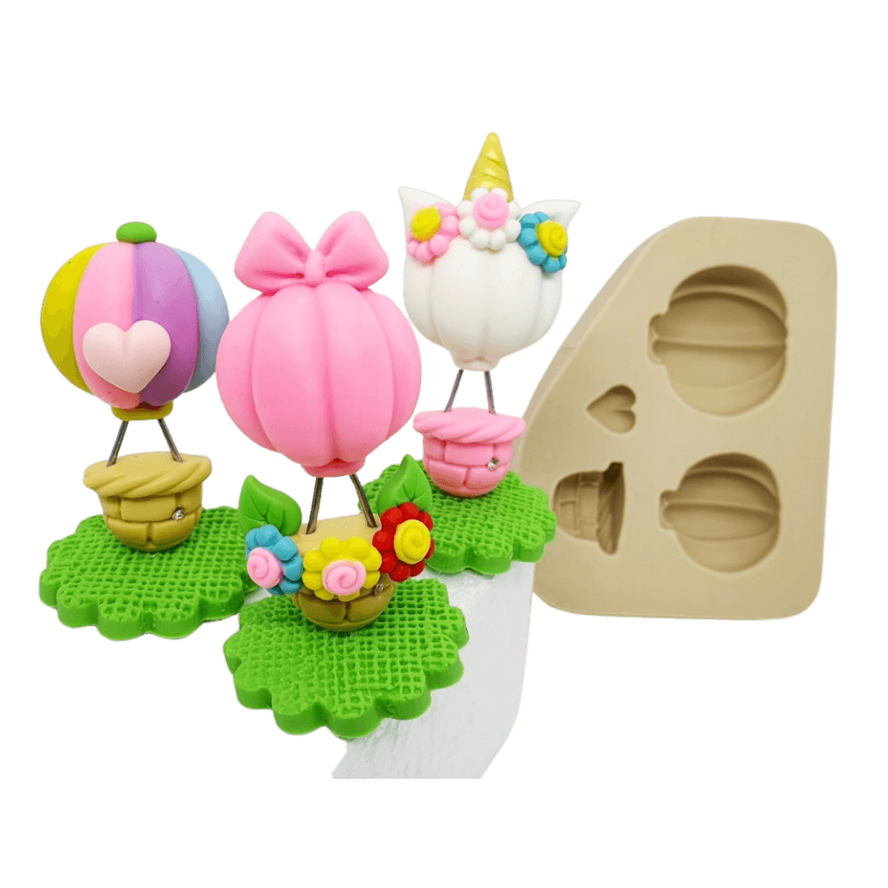 Molde de Silicone Kit Balão da Van