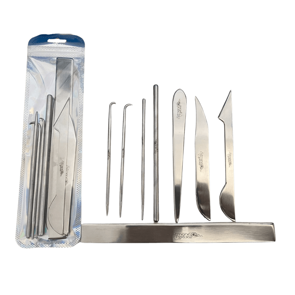 Kit Ferramentas de Inox - 8 peças