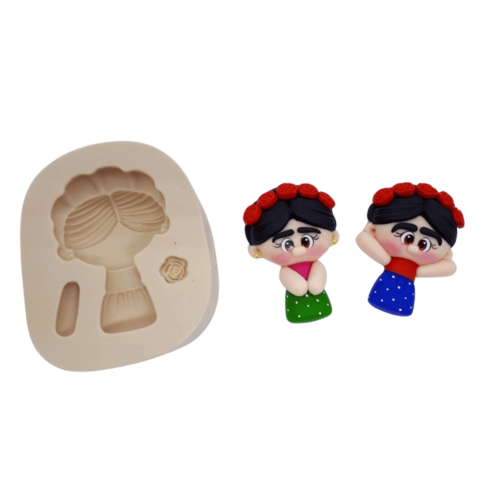 Molde de Silicone Love Frida - Cód 464