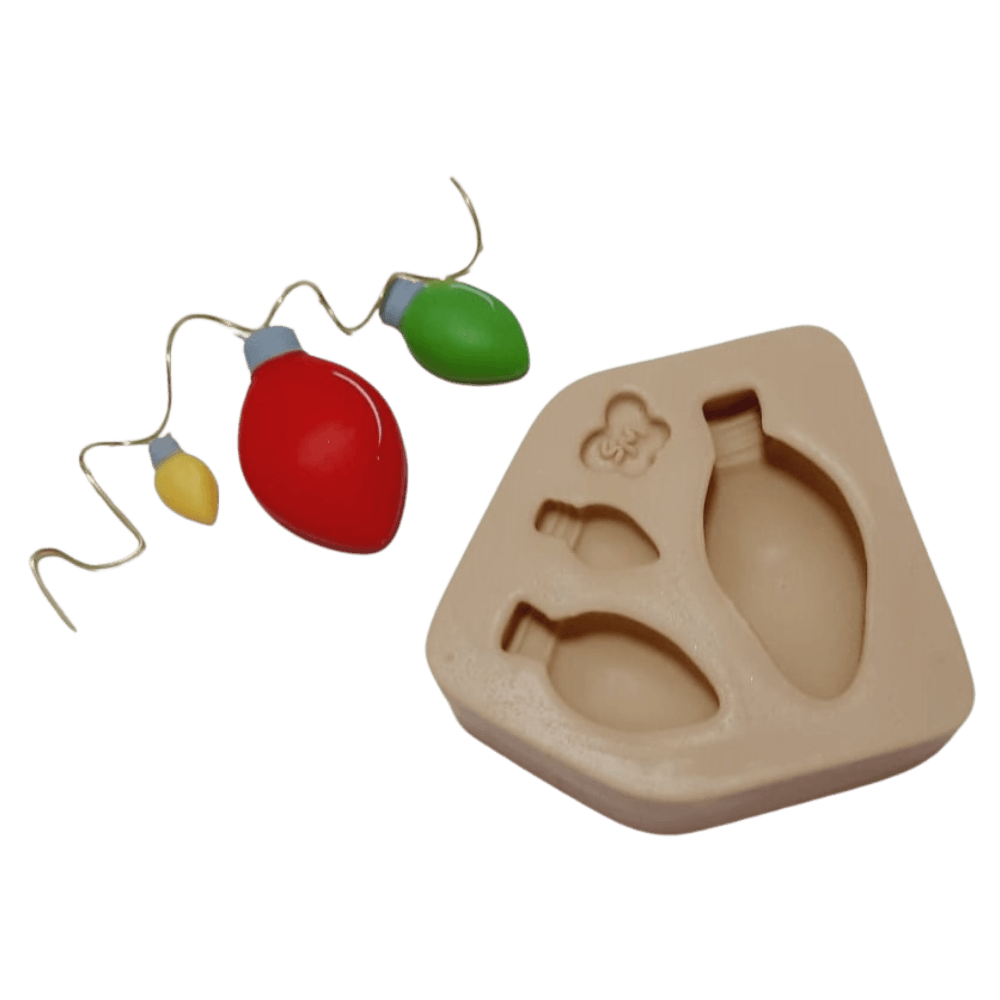 Molde de Silicone Luzes Natalinas - Cód 927