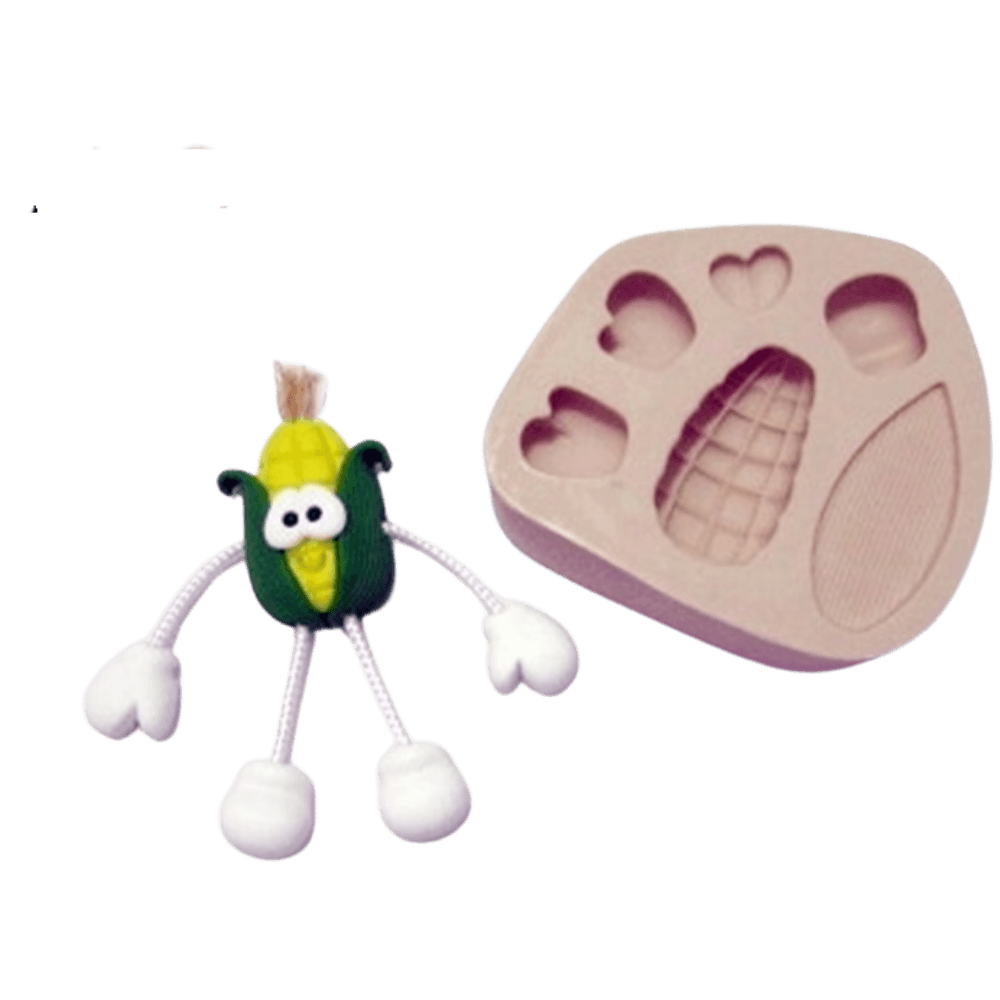 Molde de Silicone Milho Divertido - Cód 431