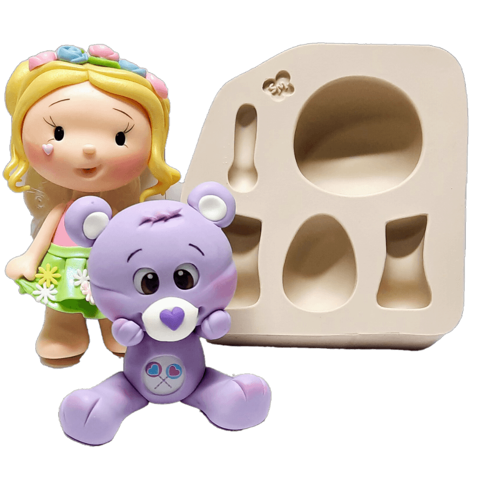 Molde de Silicone para Biscuit Mimosinha G - Cód 1030