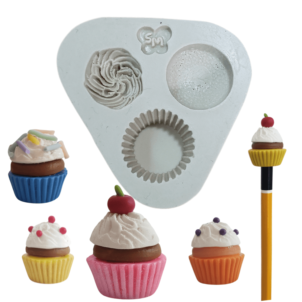 Mini bolinhos 3D - Cód 1627