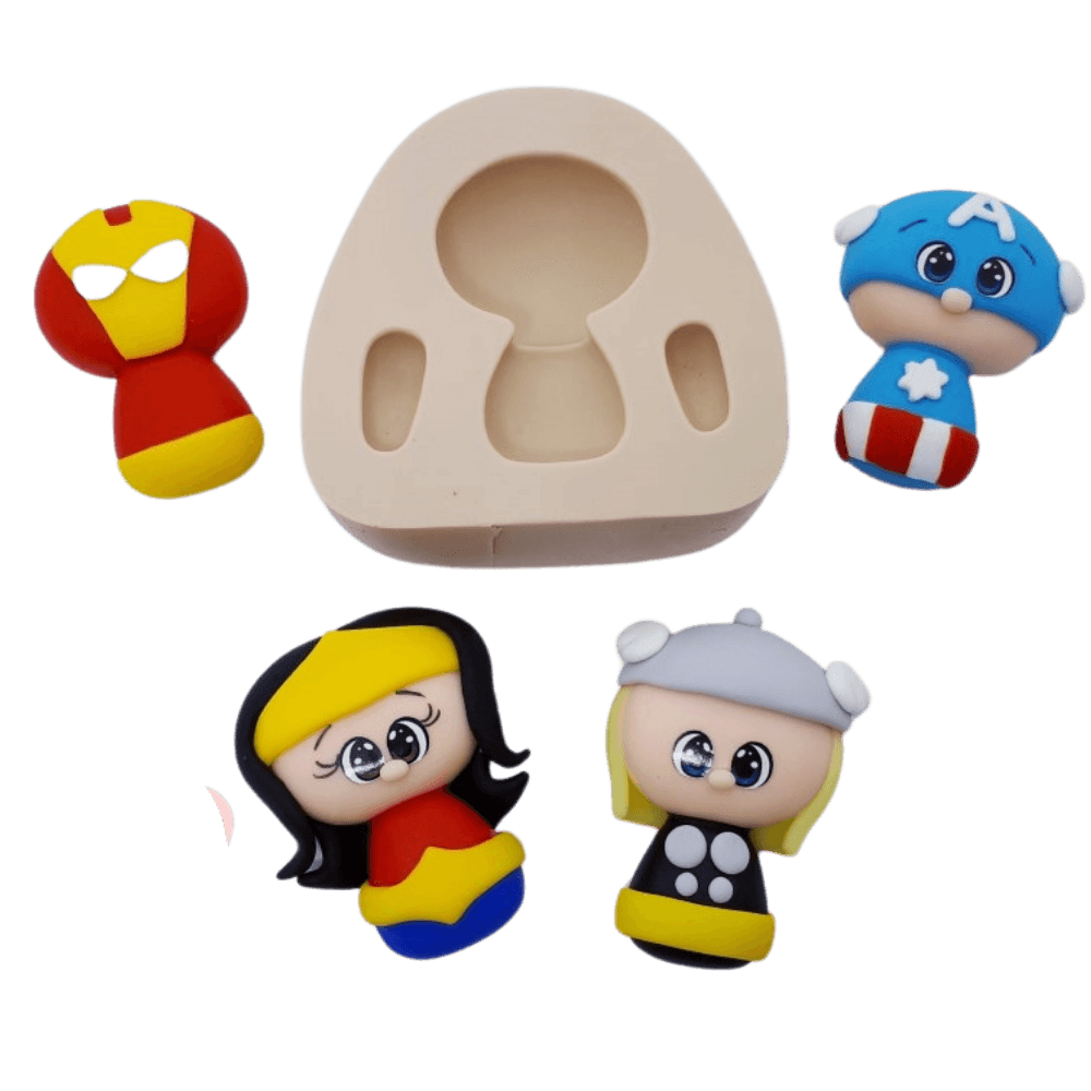 Molde de Silicone Mini Cut - cód 470
