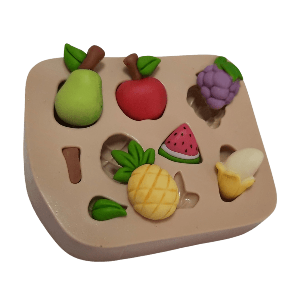 Molde de Silicone Mini Frutinhas Paixão - Cód 760