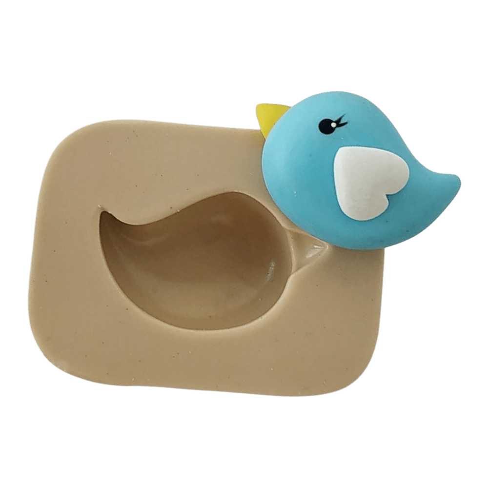 Molde de Silicone Mini Passaro Paixão