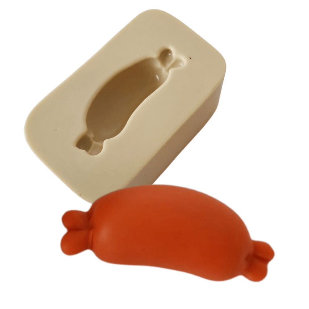Molde de Silicone Mini Salsicha