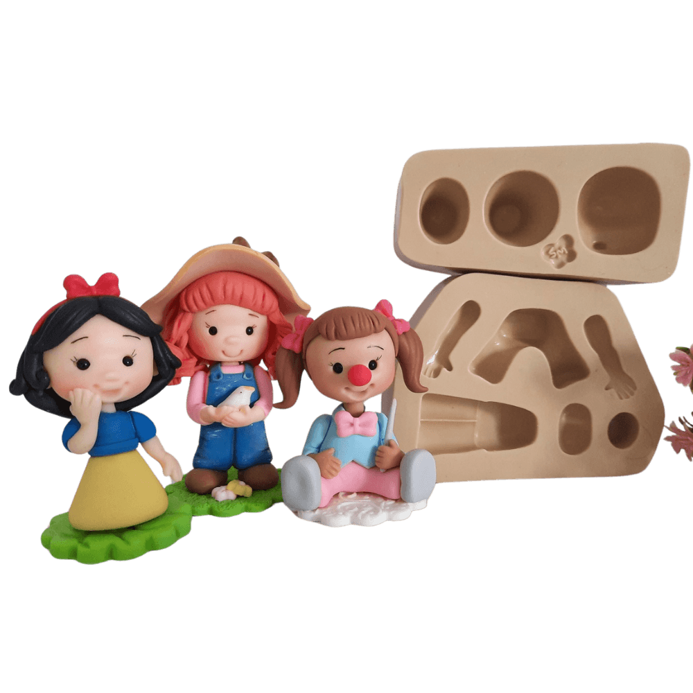 Molde de Silicone Mix Lembrancinhas Paixão - Cód 766