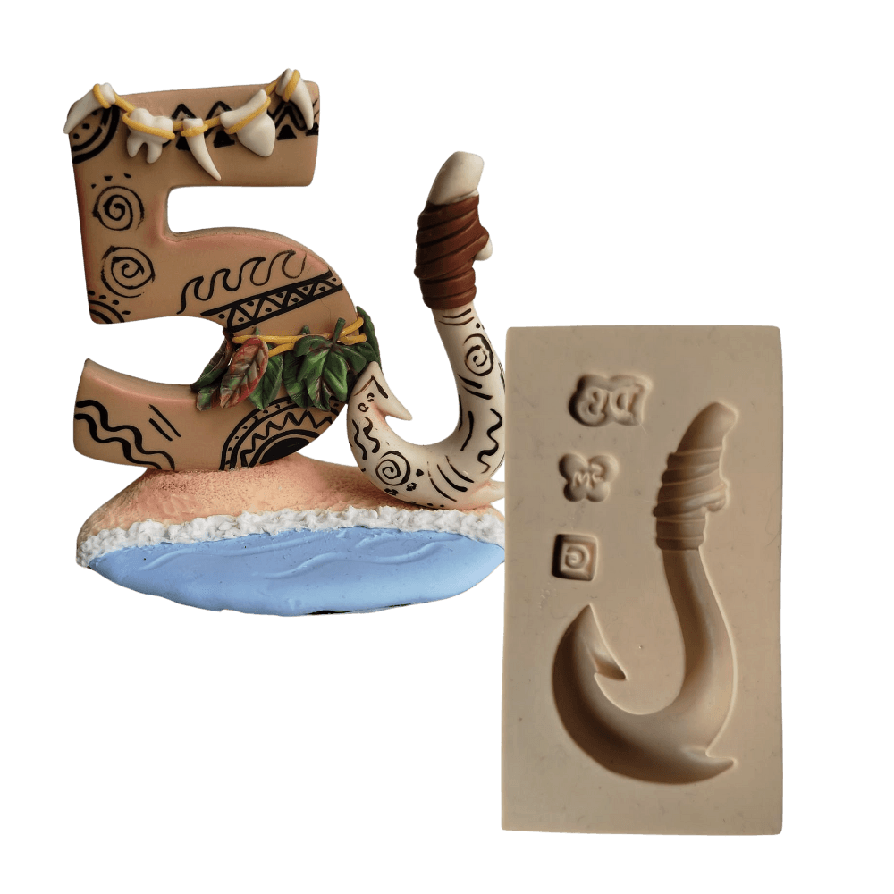 Molde de Silicone Anzol G - Cód 1697