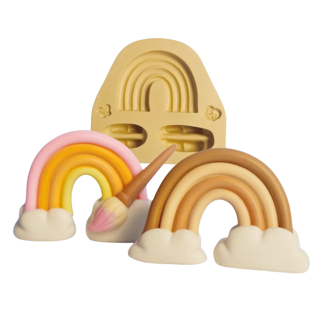 Molde de Silicone Arco Iris Paixão - Cód 2239