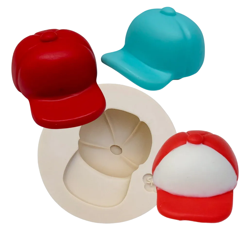 Molde de Silicone Boné - cód 2266