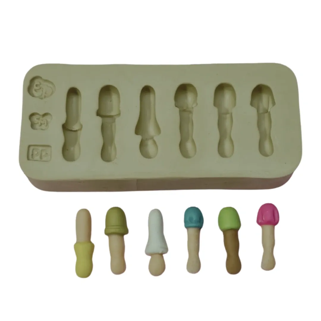 Molde de Silicone Bracinhos de Princesas Paixão PP - Cód 2168