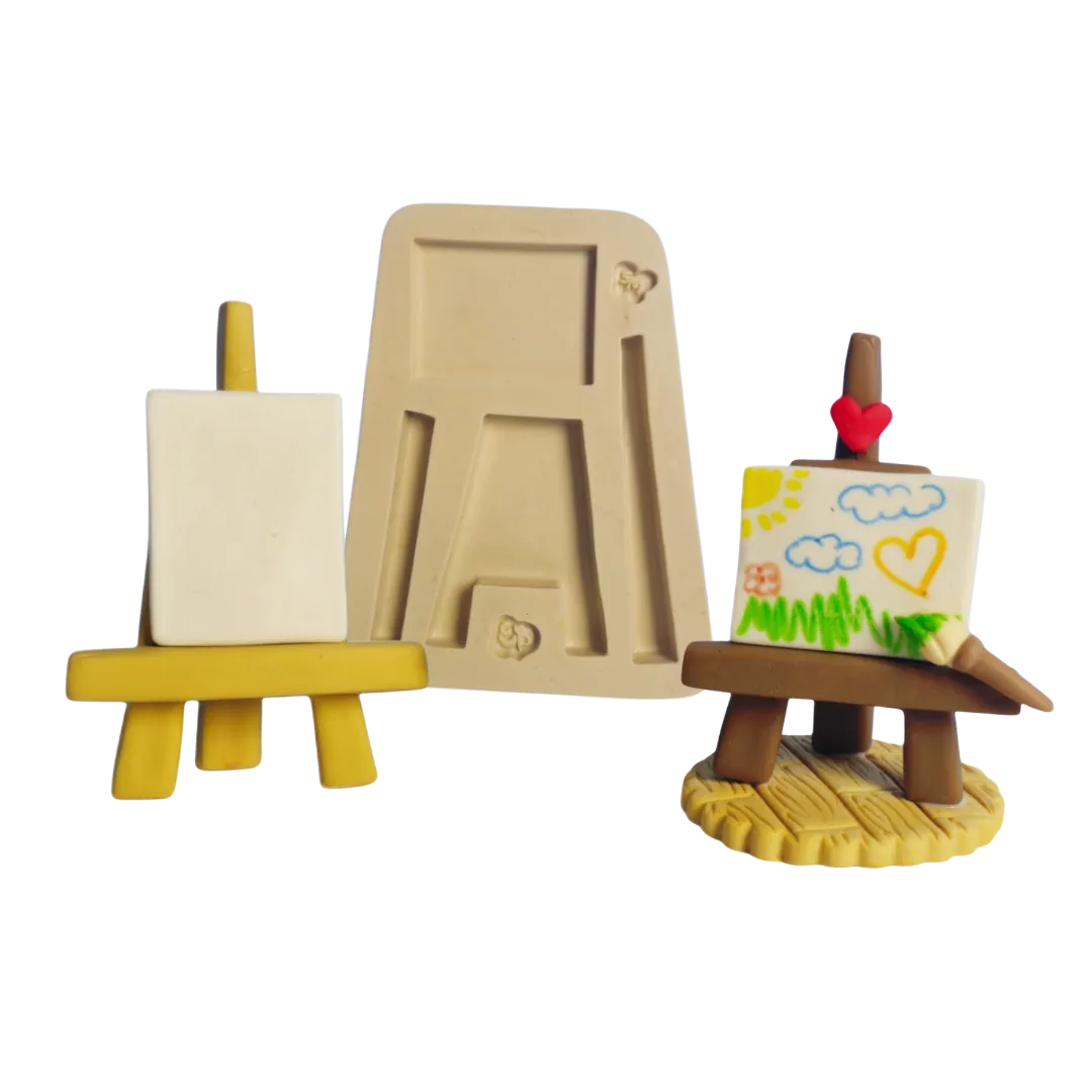 Molde de Silicone Cavalete Paixão - Cód 2251