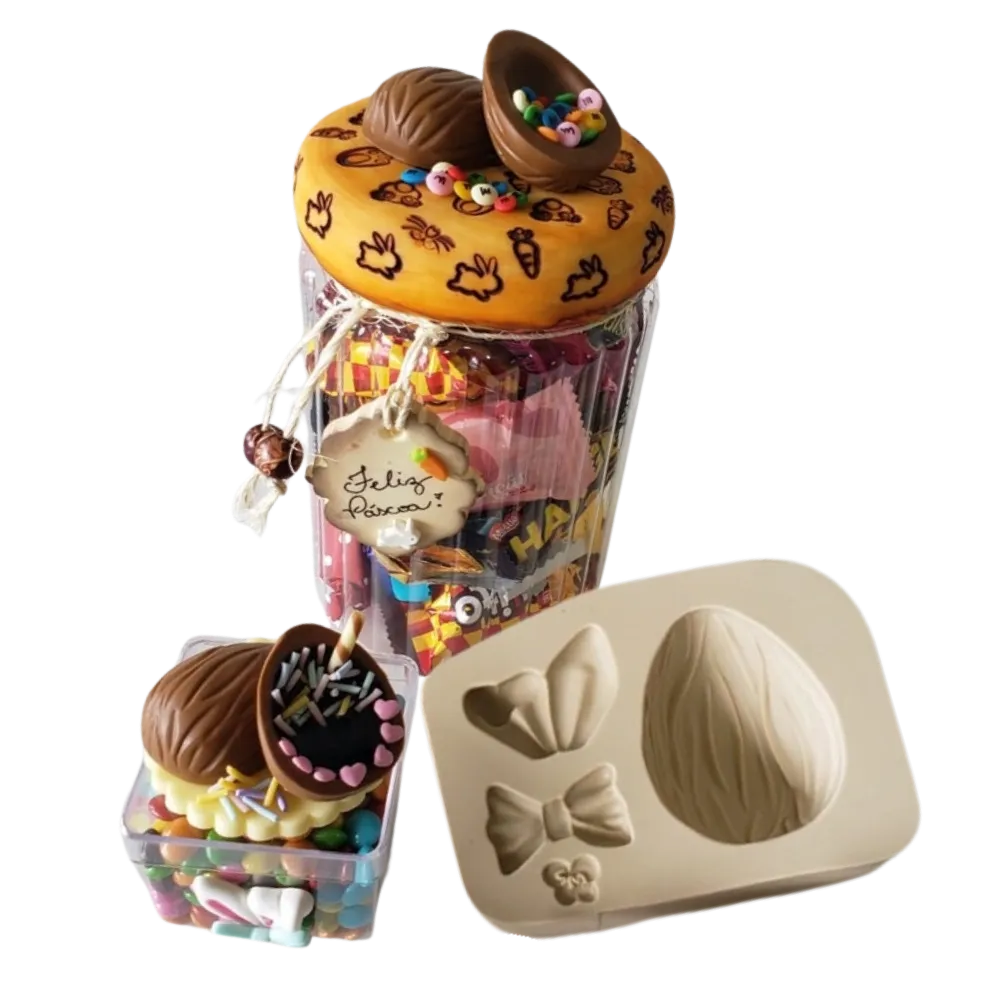 Molde de Silicone Chocoovo - Cód 997
