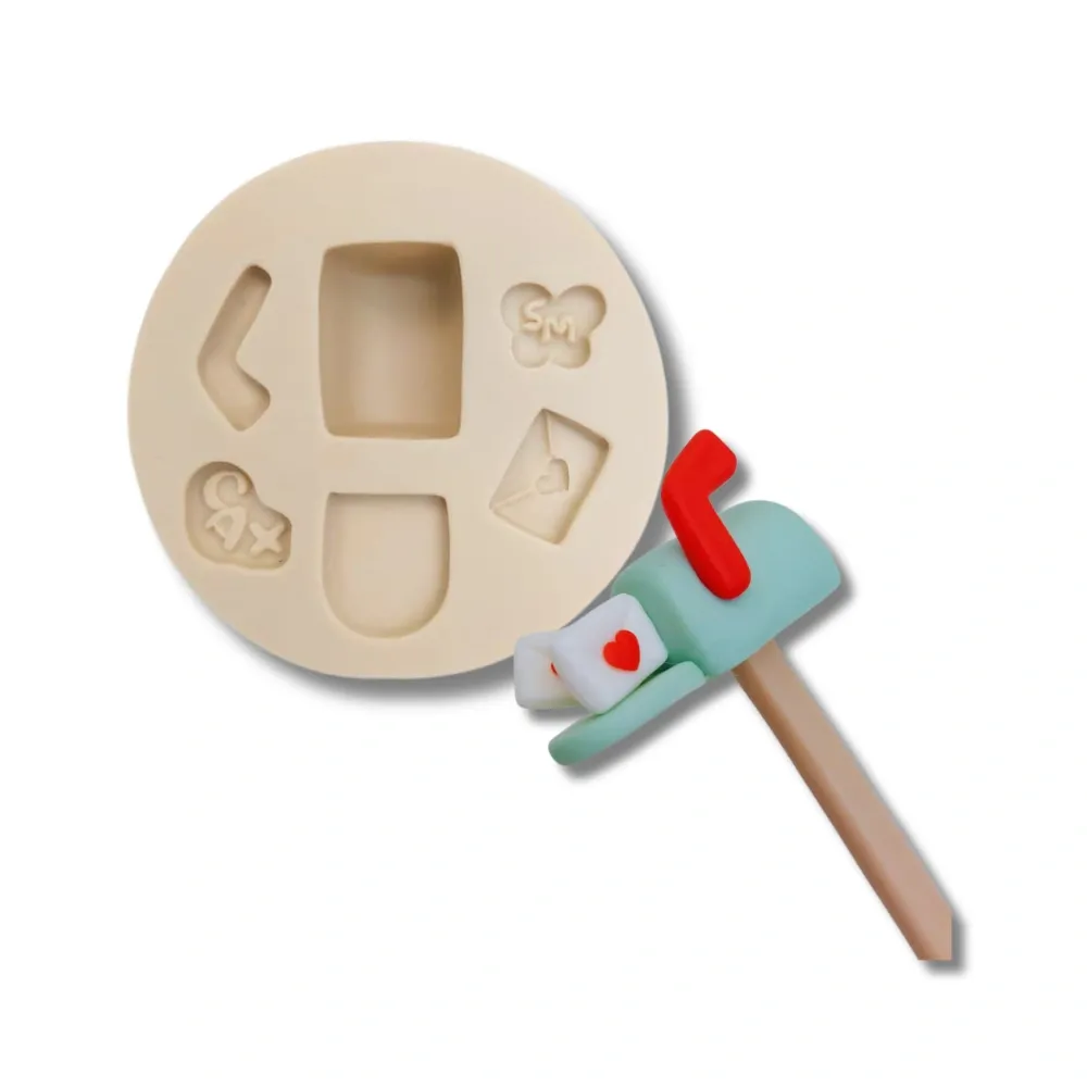 Molde de Silicone Collor Goods Caixixnha de Correio - Cód 1745