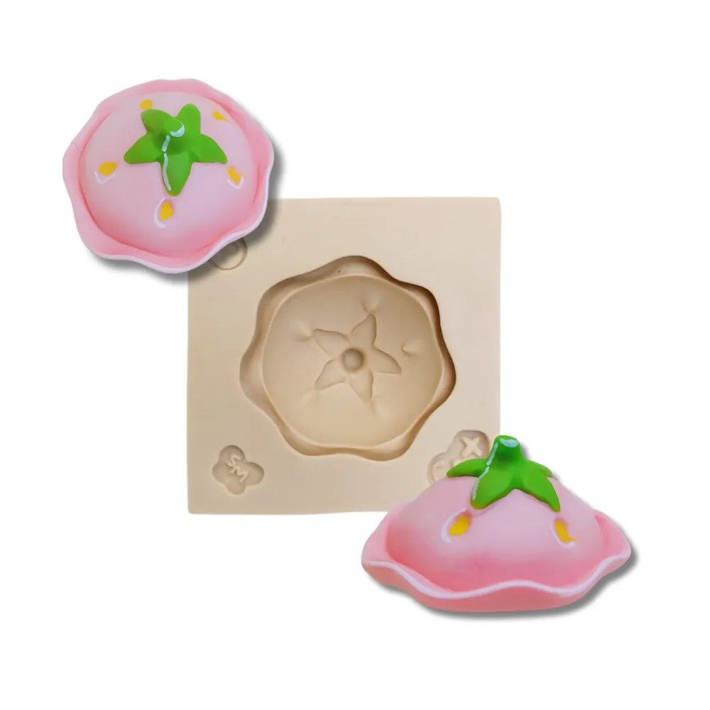 Molde de Silicone Collor Goods Chapéu Morango P - Cód 1750