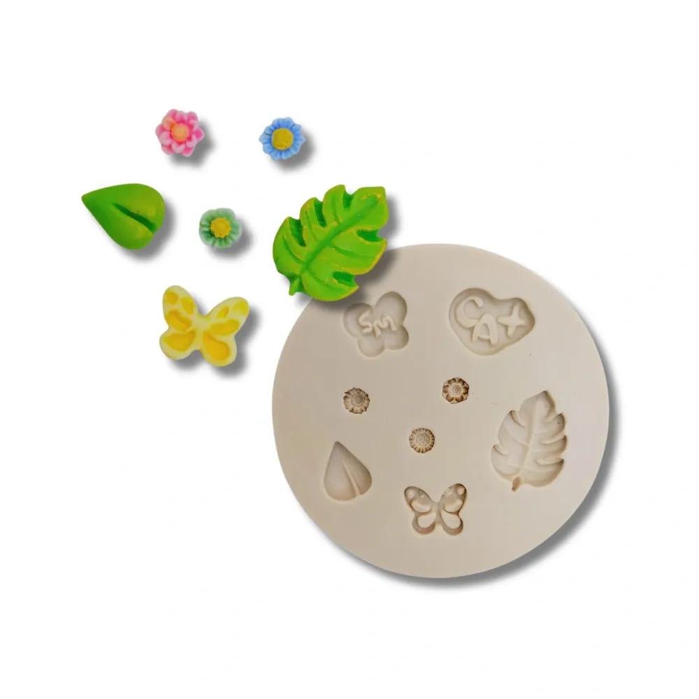 Molde de Silicone Collor Goods Jardim Micro - Cód 1742