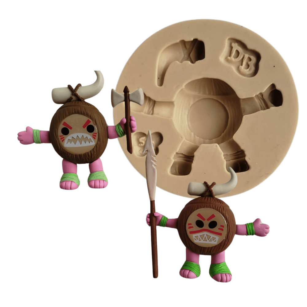 Molde de Silicone Coquinho da Ilha - Cód 1706