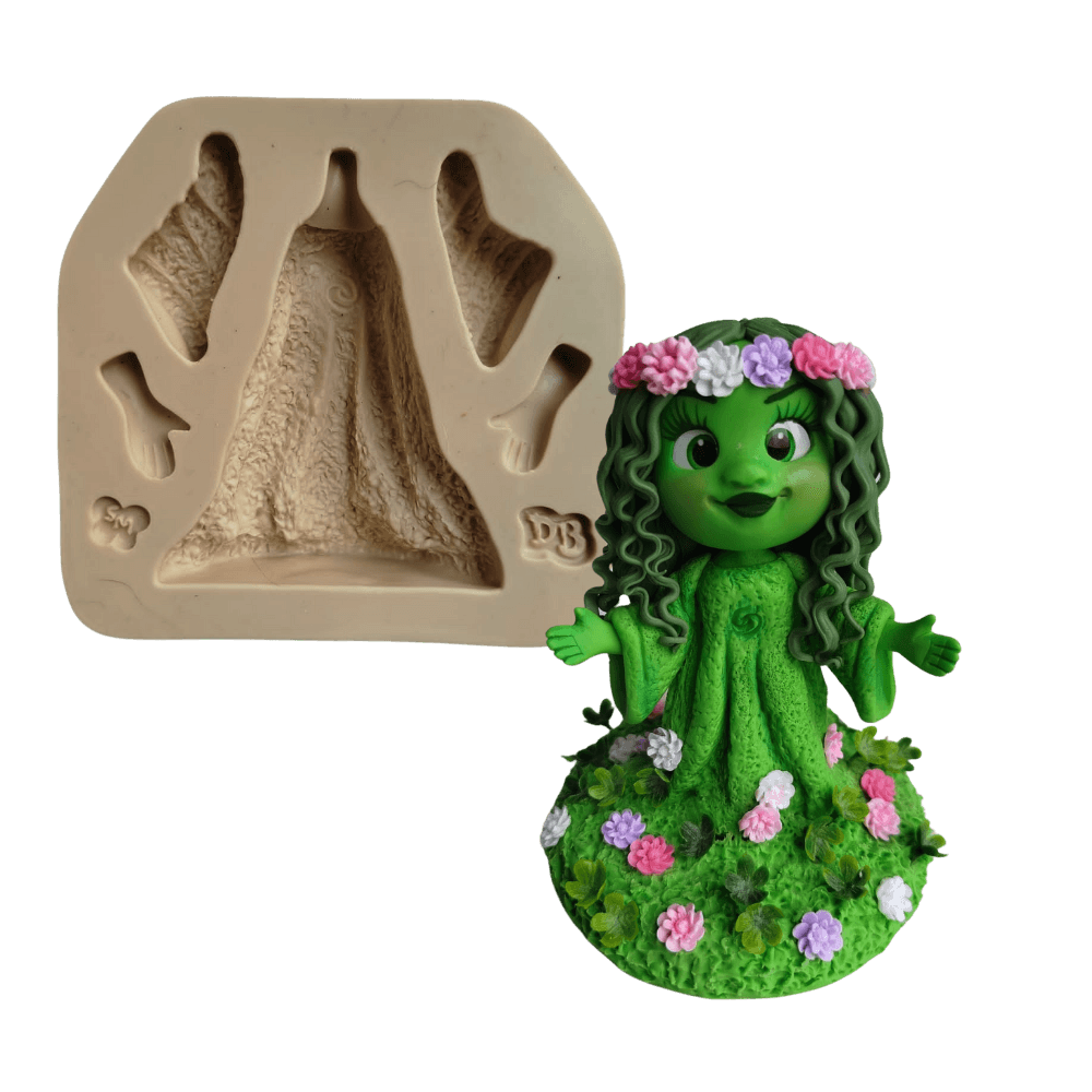 Molde de Silicone Corpo Deusa da Ilha - Cód 1705