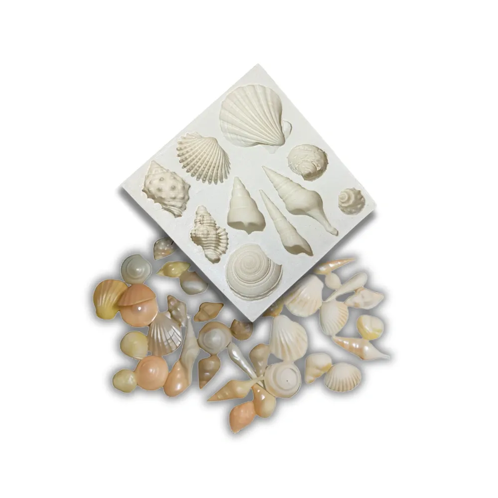 Molde de Silicone Kit Conchas - Cód 284