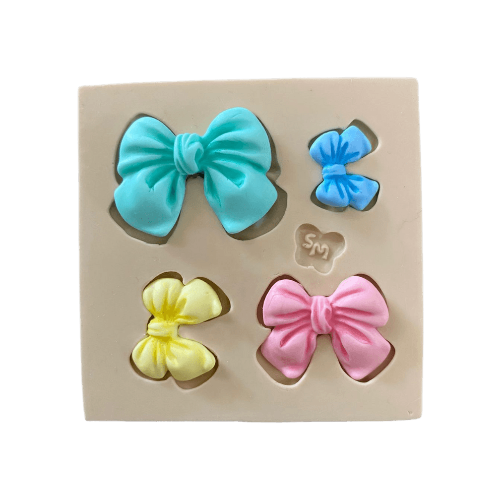 Molde de Silicone Lacinhos Algodão Doce - Cód 1712