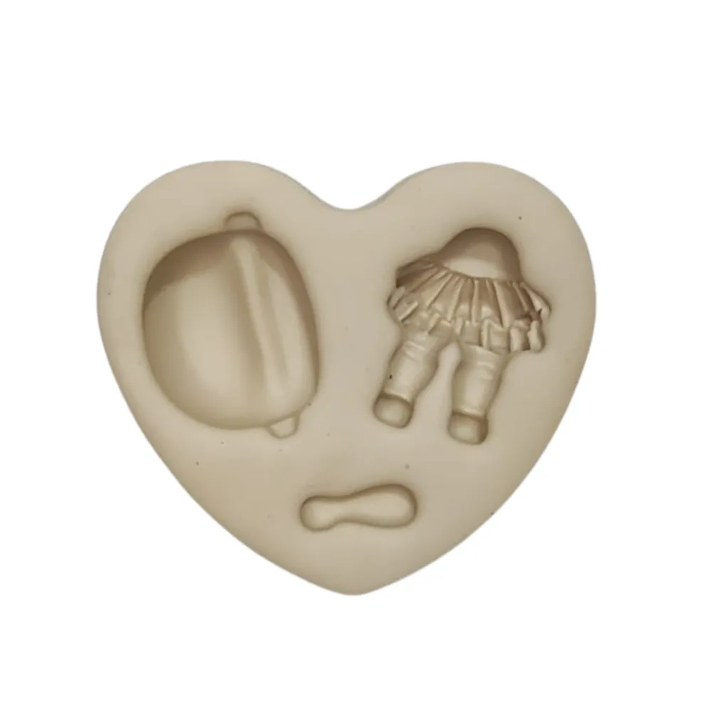 Molde de Silicone Mag Aplique Menina Docinho- cód 1820