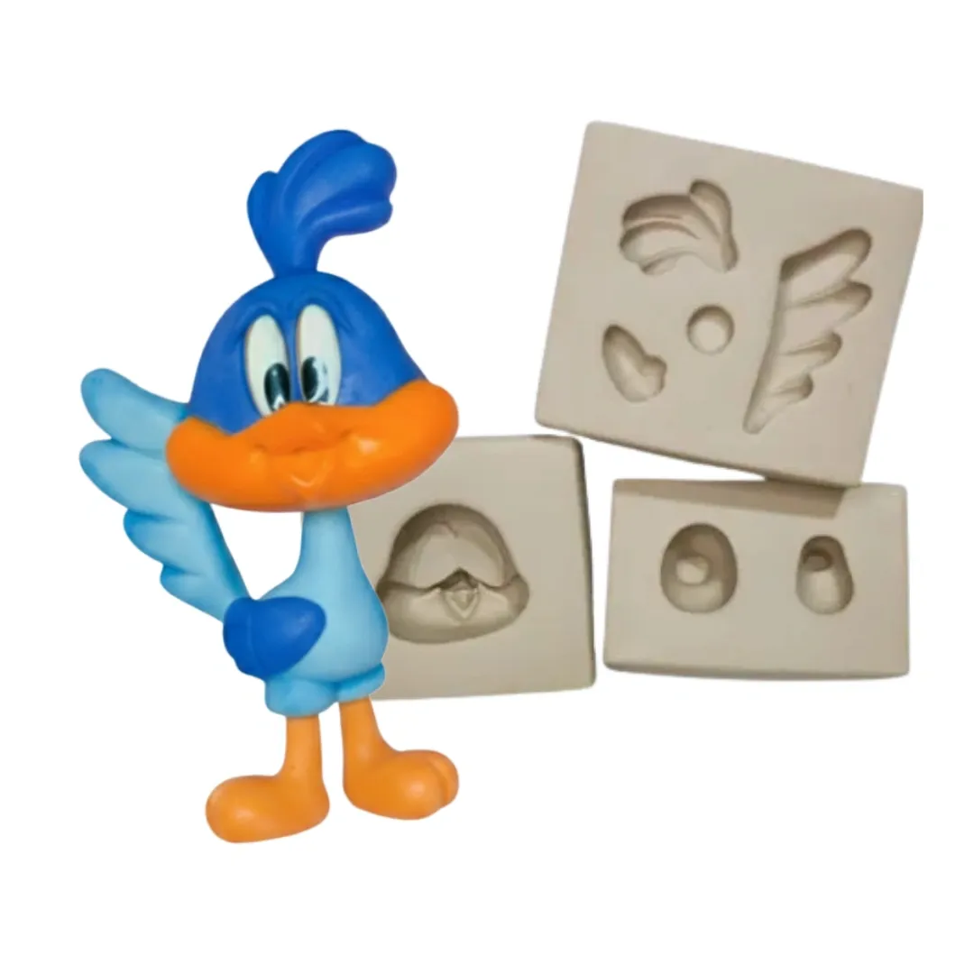 Molde de Silicone Mag Baby Ligeirinho Tunes - Cód 1959