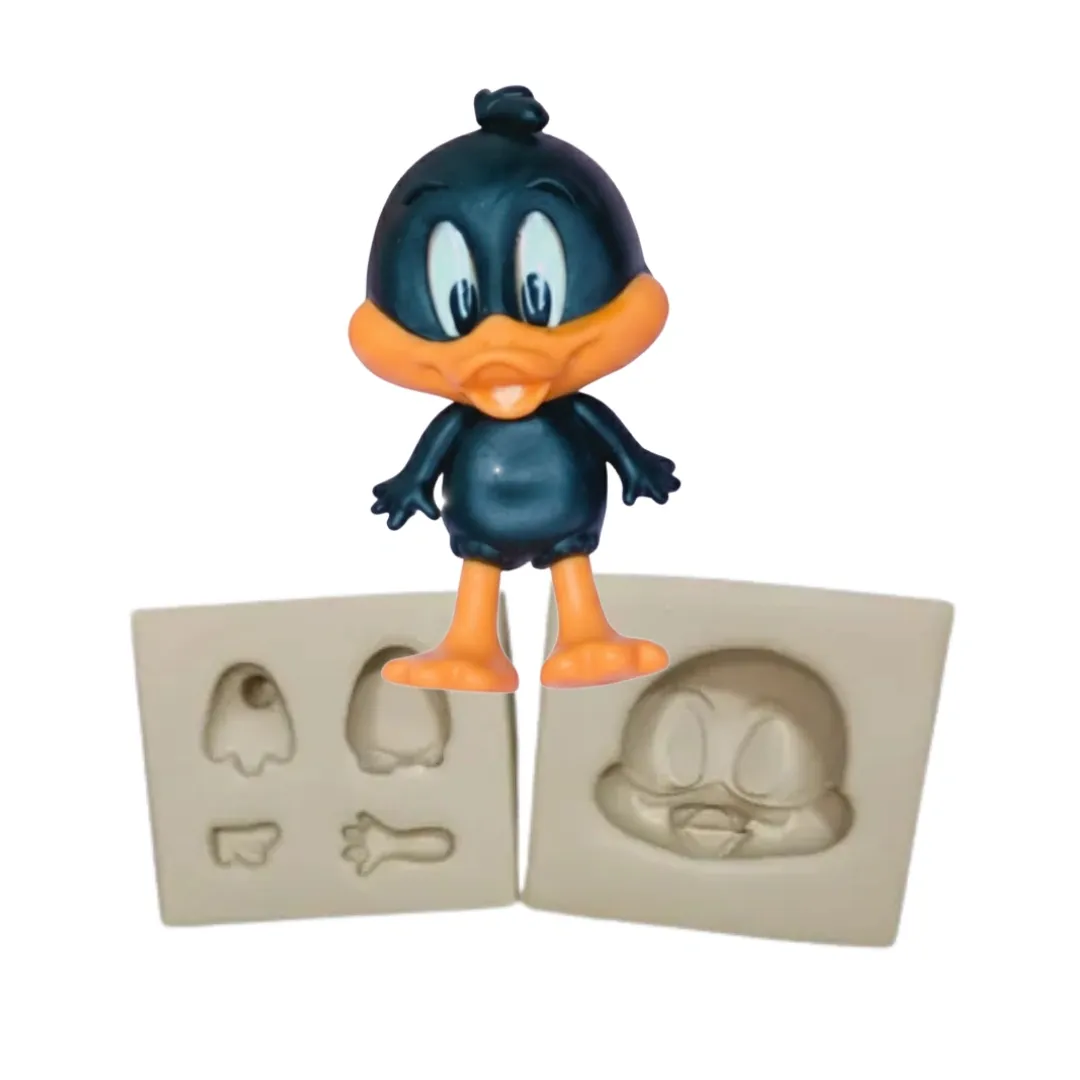 Molde de Silicone Mag Baby Pato Tunes - Cód 1971