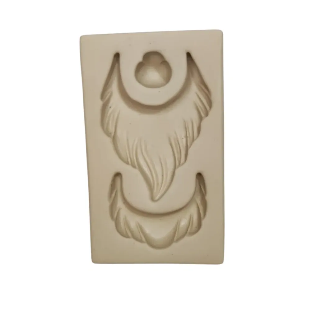 Molde de Silicone Mag Barbas M - cód 1944