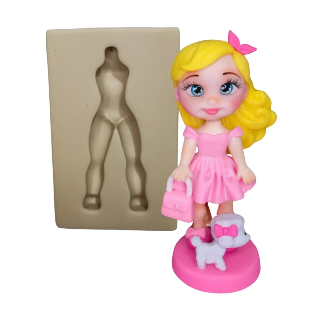 Molde de Silicone Mag Body Top P - cód 1849