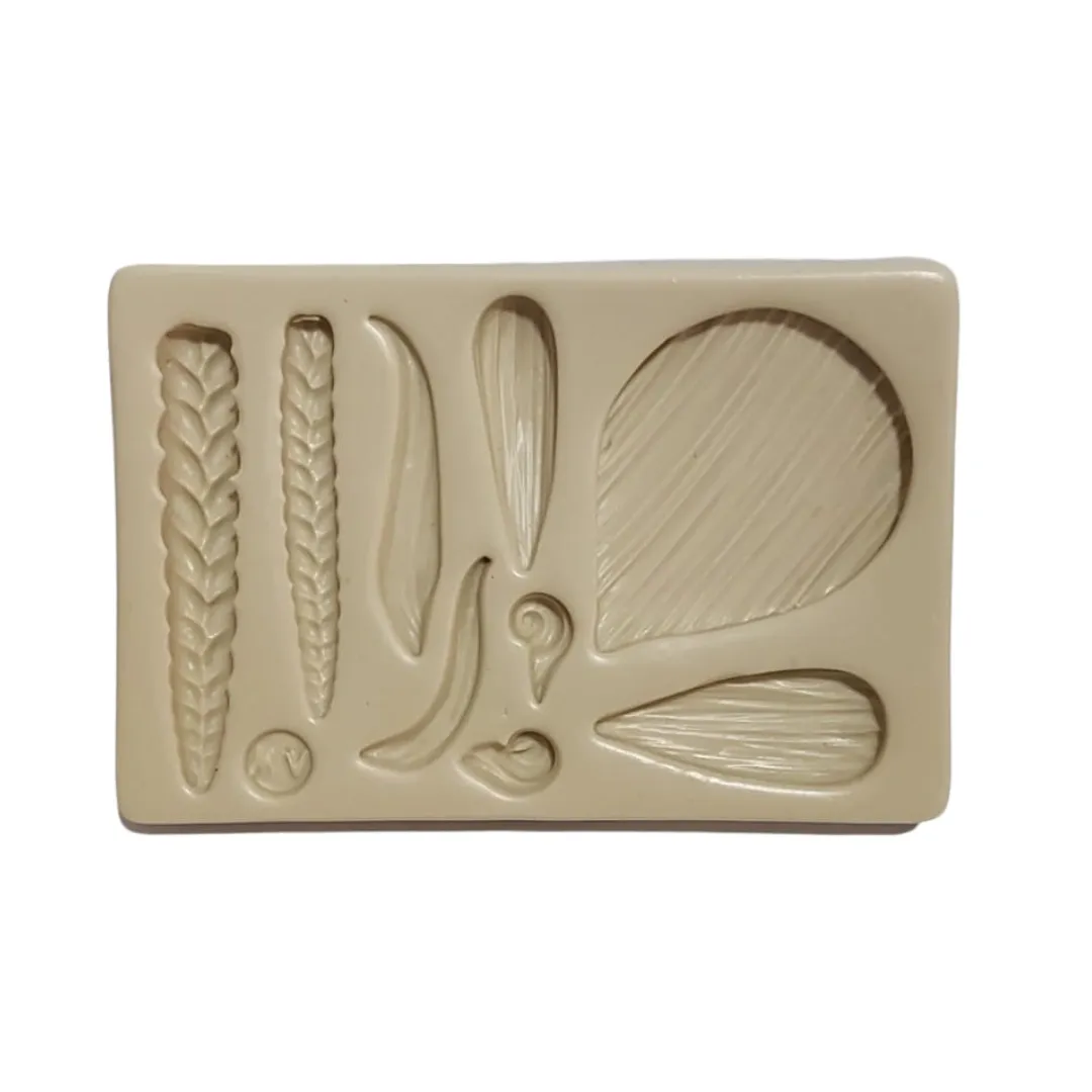 Molde de Silicone Mag Cabelinho Versátil - cód 1870