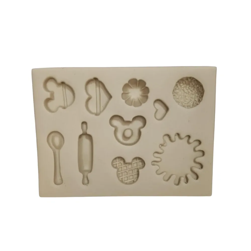 Molde de Silicone Mag Confeitaria Ratinhos 2  - cód 1899